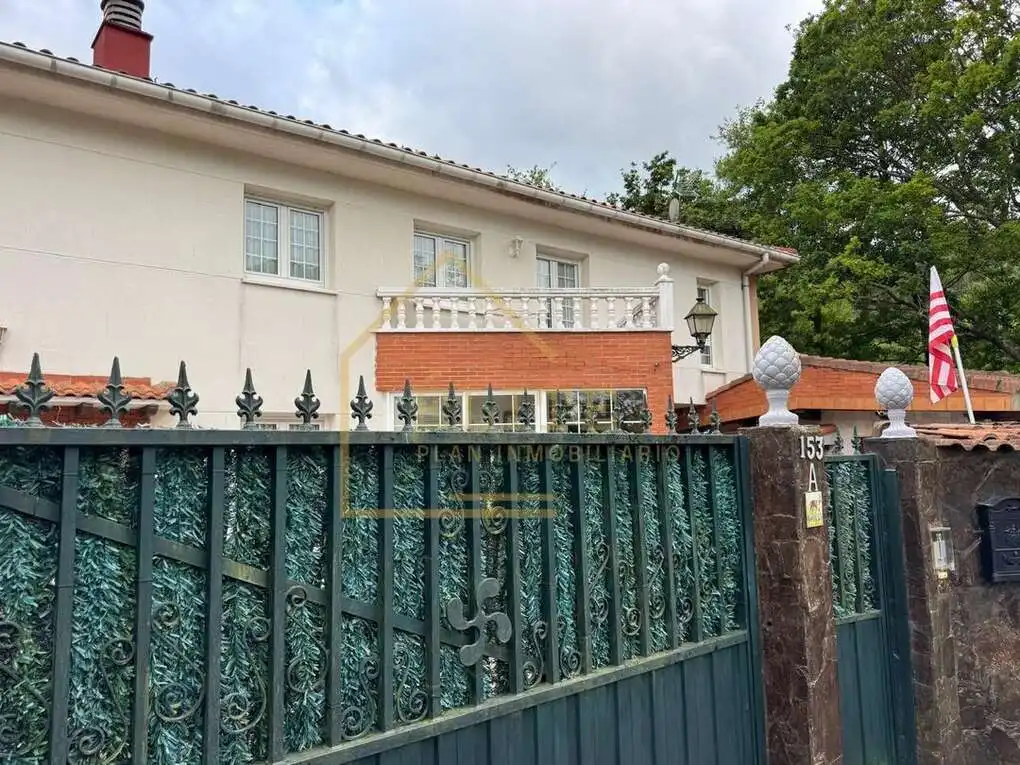 Exterior view of Houses for sale in Castro-Urdiales  with Air Conditioner, Heating and Storage room