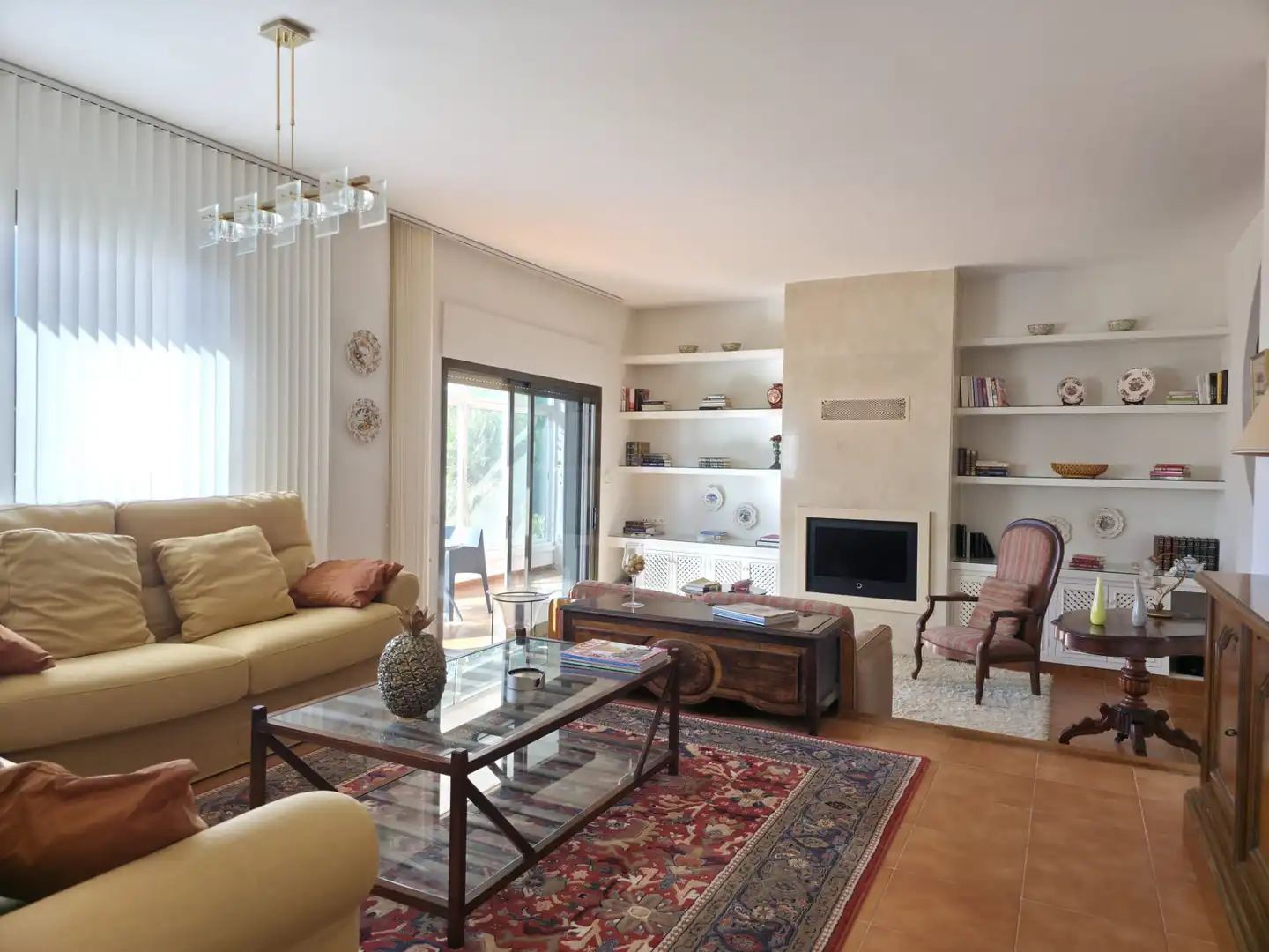 Living room of Houses for sale in Alcanar  with Air Conditioner, Heating and Private garden