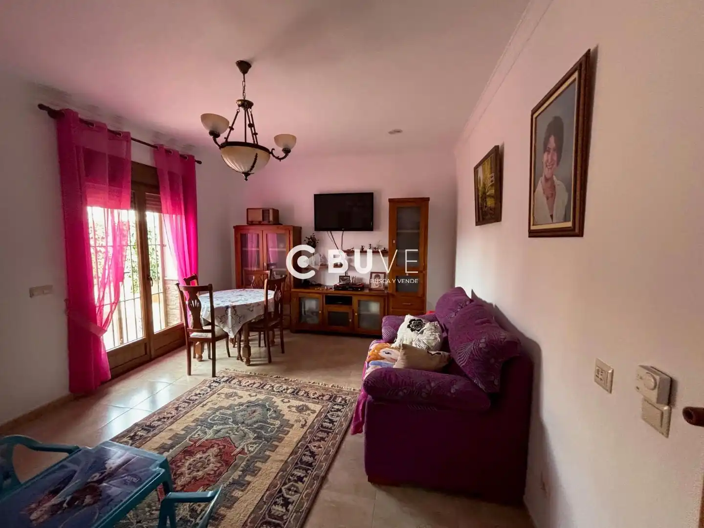 Sala d'estar de Casa o xalet en venda en Cuevas del Becerro amb Aire condicionat, Calefacció i Jardí privat