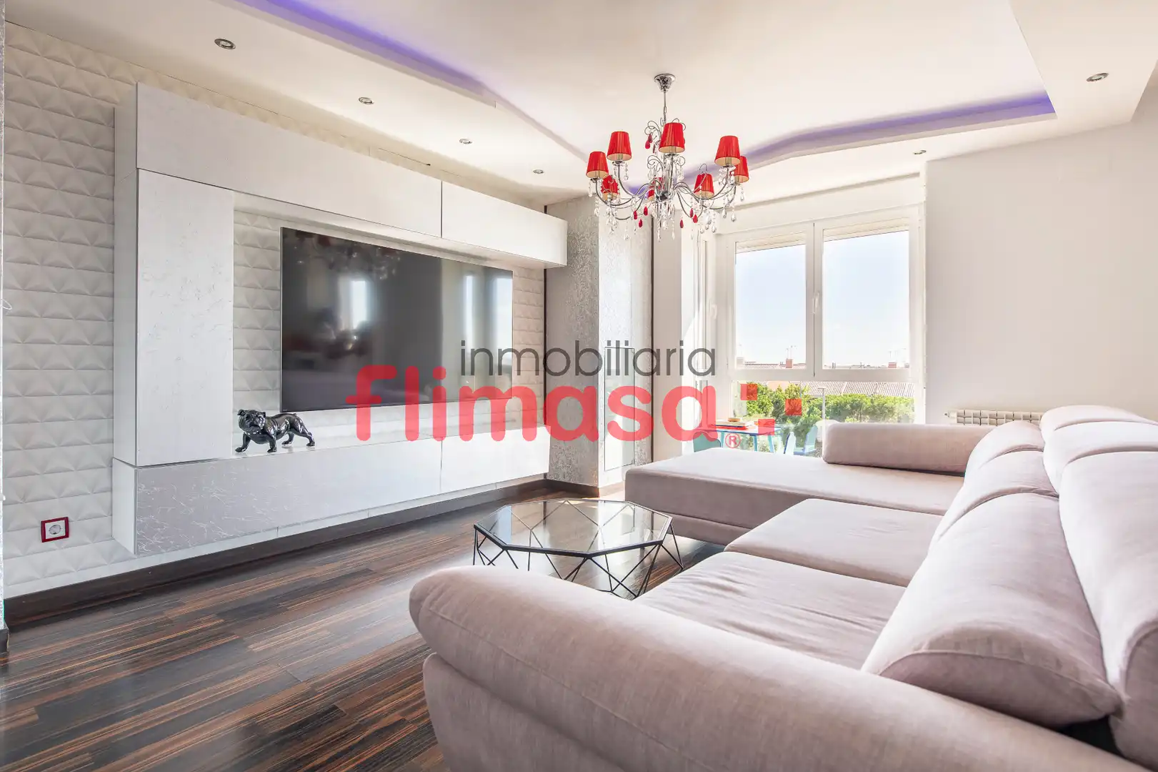 Living room of Duplexes for sale in Arroyomolinos (Madrid)  with Air Conditioner, Heating and Storage room