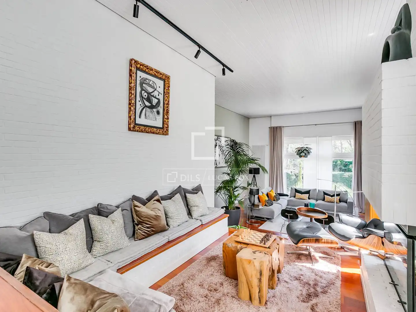 Sala de estar de Casa o chalet en venta en Algete con Aire acondicionado, Jardín privado y Parquet