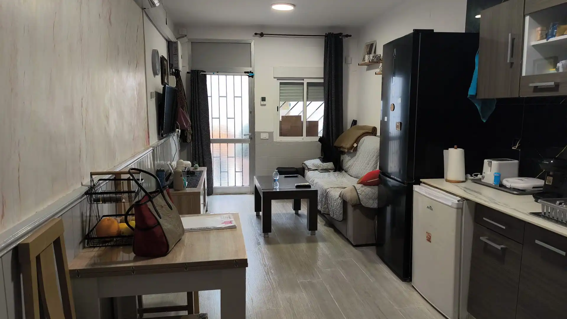Living room of Single-family semi-detached for sale in Benicarló  with Air Conditioner, Terrace and Furnished