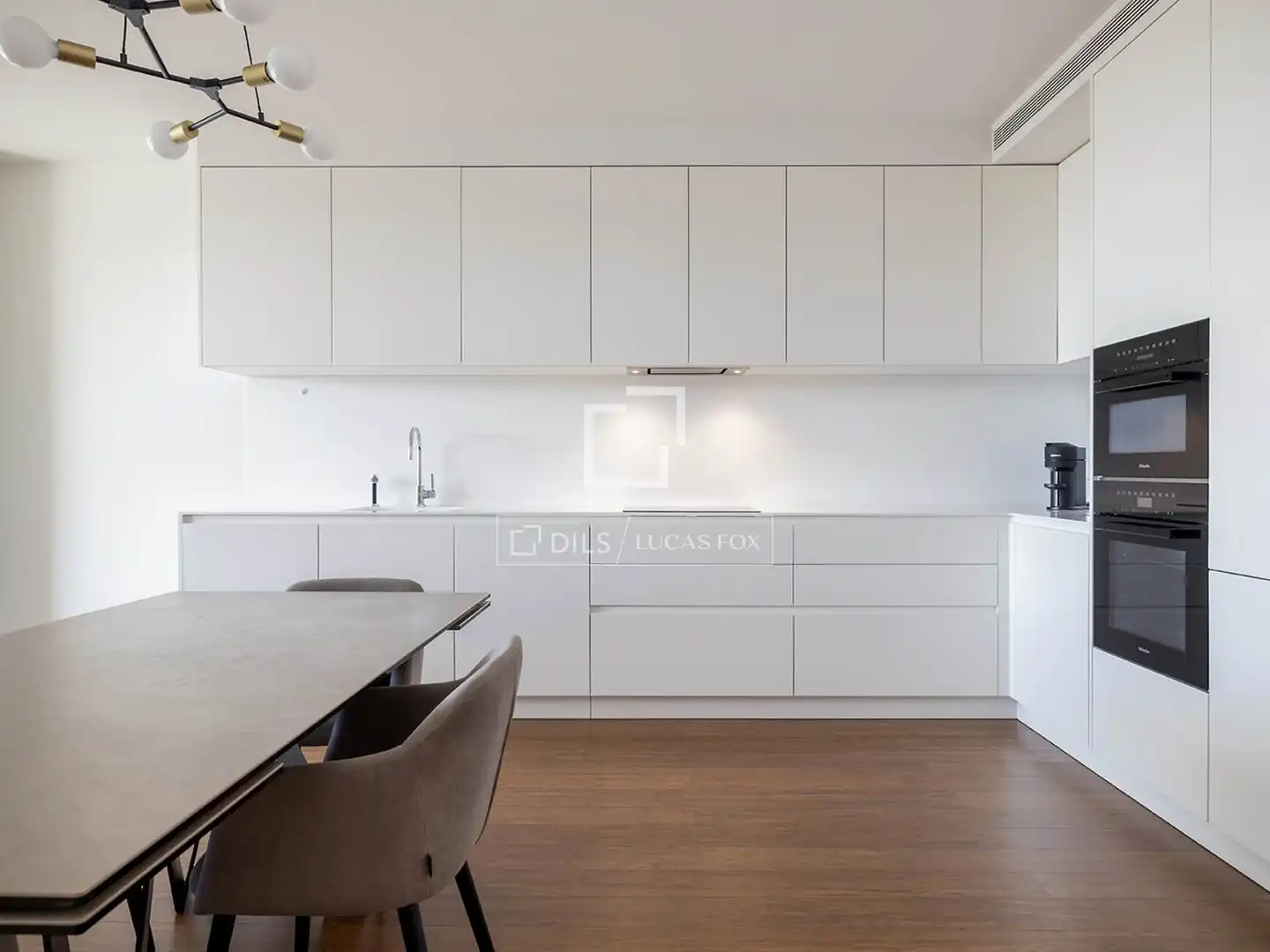 Cocina de Piso de alquiler en Barcelona con Aire acondicionado, Calefacción y Terraza