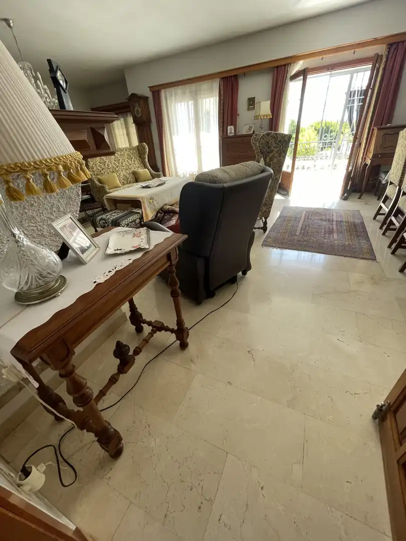 Sala de estar de Casa o chalet de alquiler en Salobreña con Amueblado