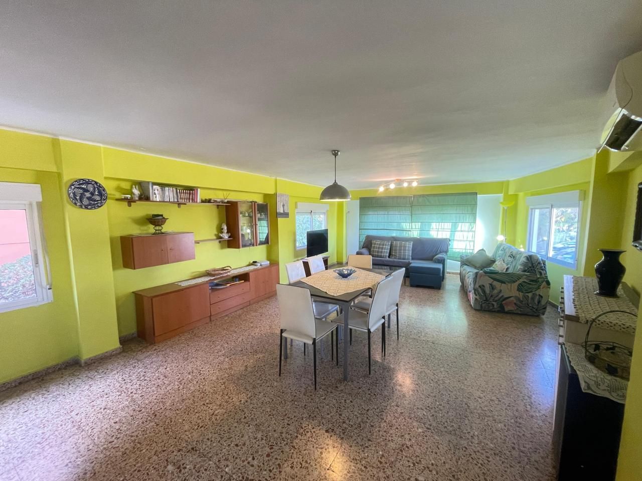 Living room of House or chalet to rent in Moncada  with Air Conditioner, Private garden and Terrace