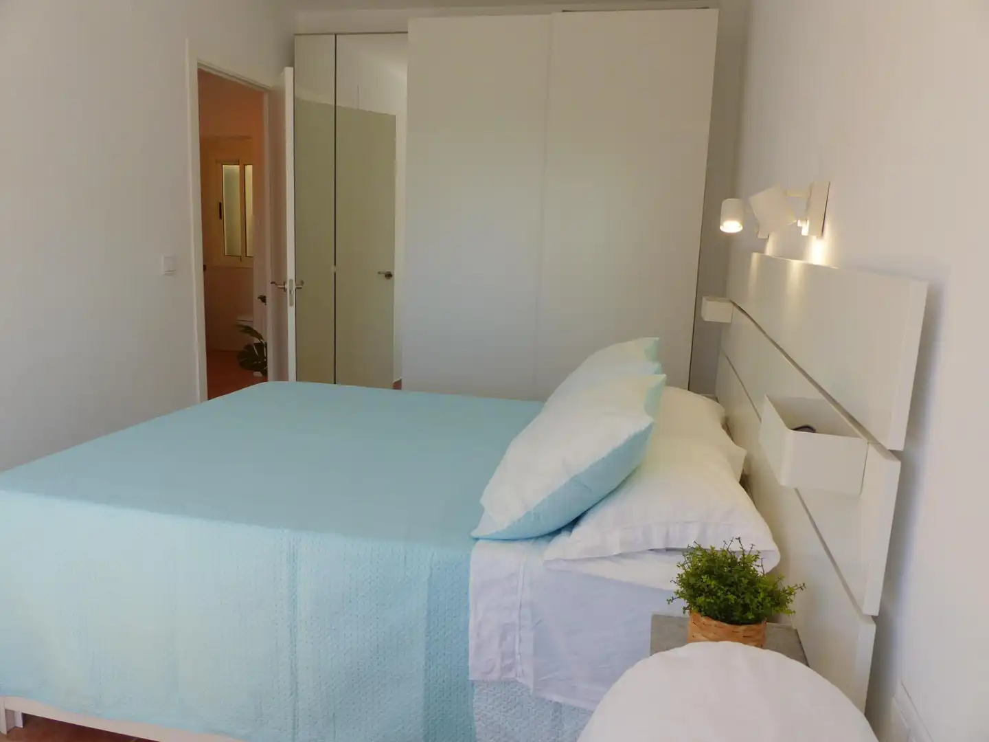 Bedroom of Flat for sale in Chipiona  with Air Conditioner, Terrace and Furnished