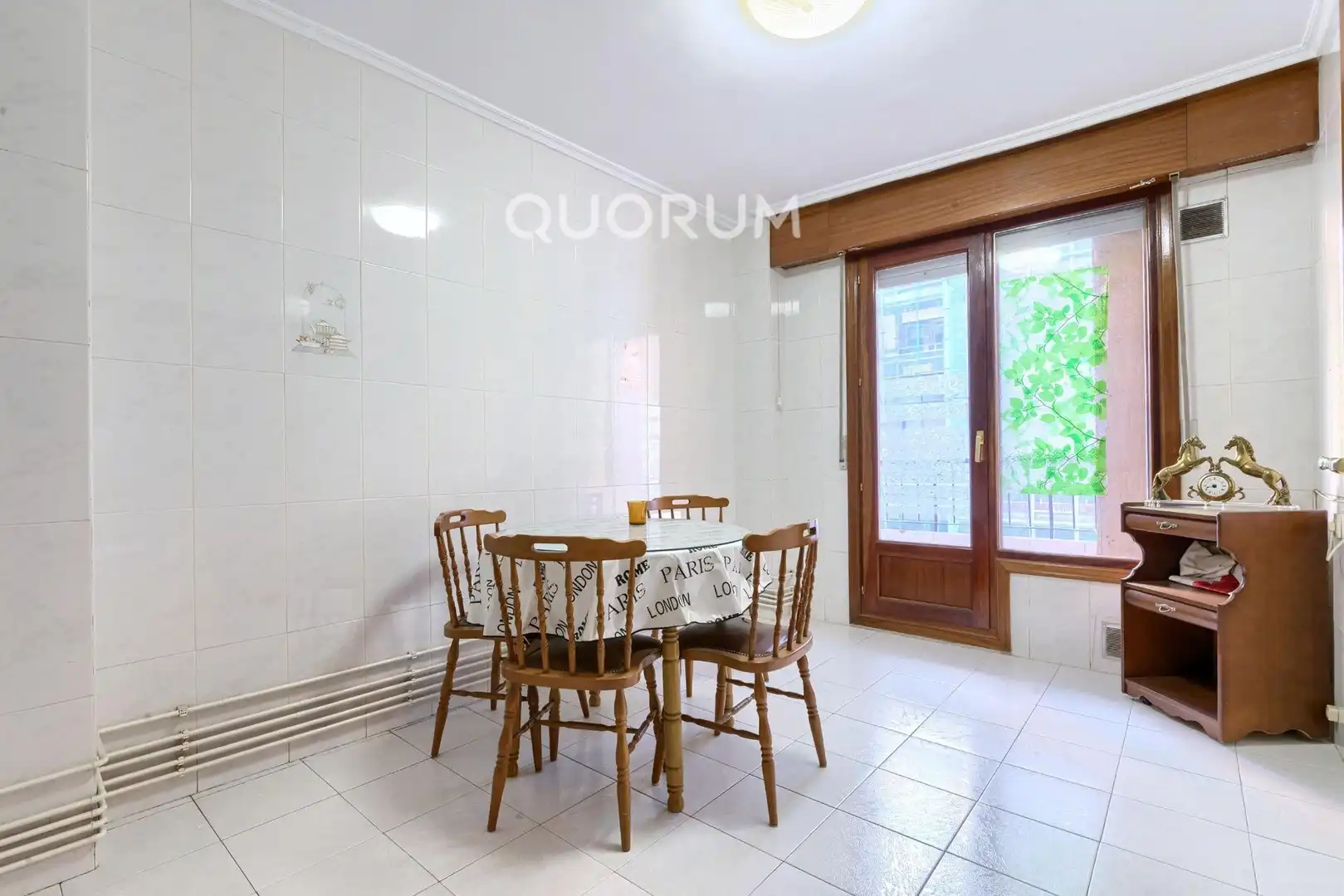 Esszimmer von Wohnung zum Verkauf in Basauri  mit Heizung und Balkon