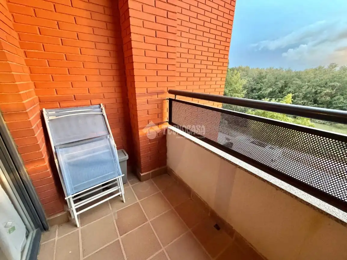 Balcony of Flat for sale in Palencia  with Heating, Terrace and Storage room