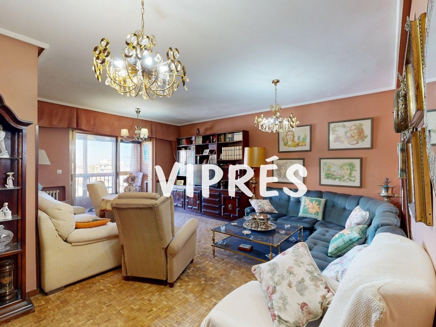 Living room of Flat for sale in Cáceres Capital  with Air Conditioner, Heating and Terrace