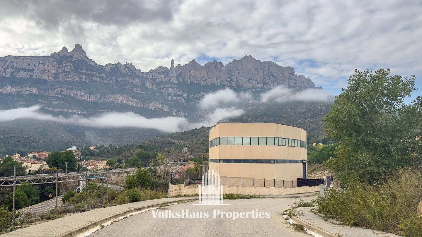 Vista exterior de Nau industrial de lloguer en Monistrol de Montserrat