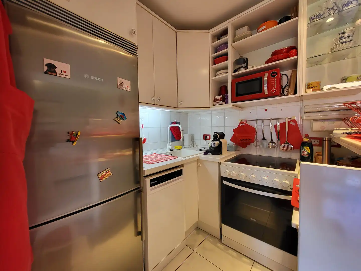 Cocina de Apartamento en venta en Puerto de la Cruz con Piscina, Amueblado y Balcón