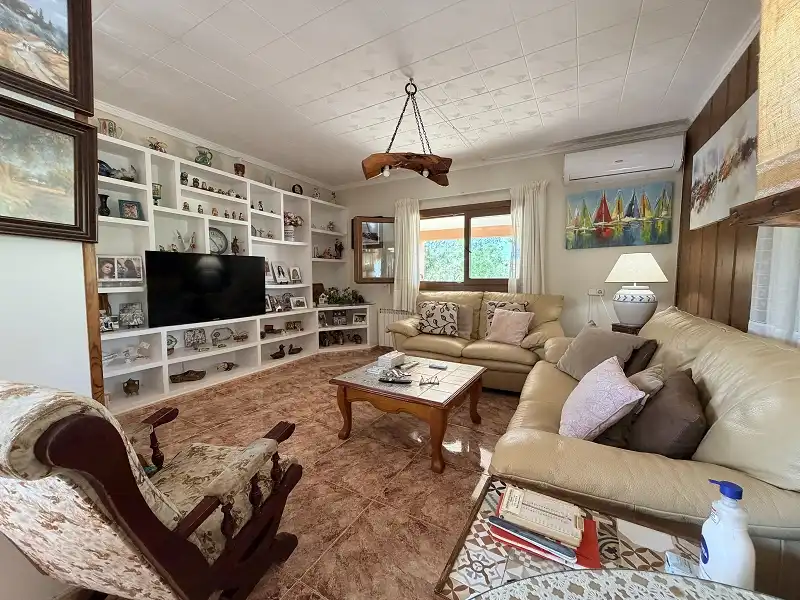 Sala de estar de Casa o chalet en venta en Llucmajor con Aire acondicionado, Calefacción y Jardín privado