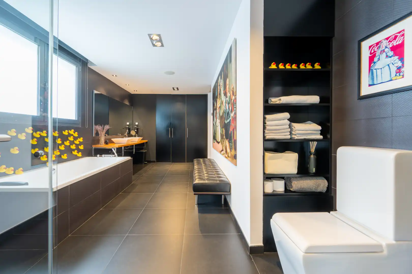 Baño de Casa o chalet en venta en Sant Cugat del Vallès con Aire acondicionado, Calefacción y Jardín privado