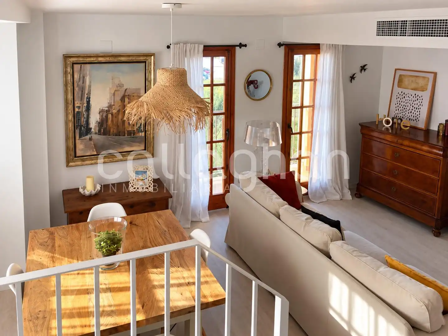 Living room of Duplexes for rent in Alboraya  with Balcony