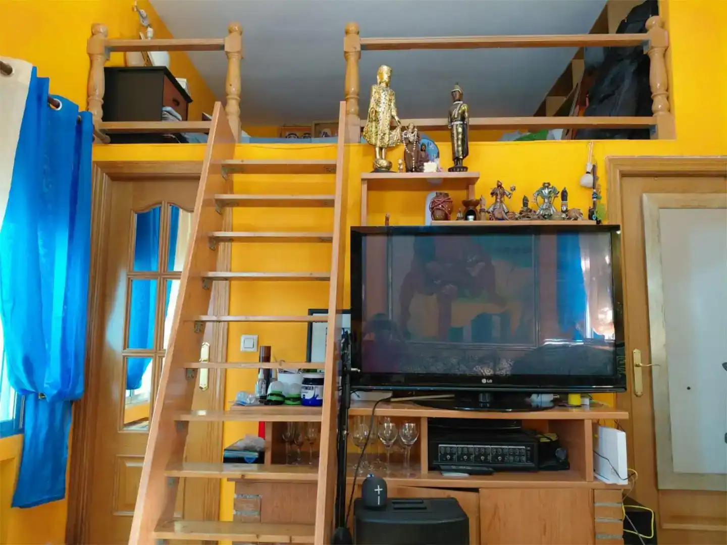 Sala de estar de Piso en venta en Madrid con Jardín privado y Trastero