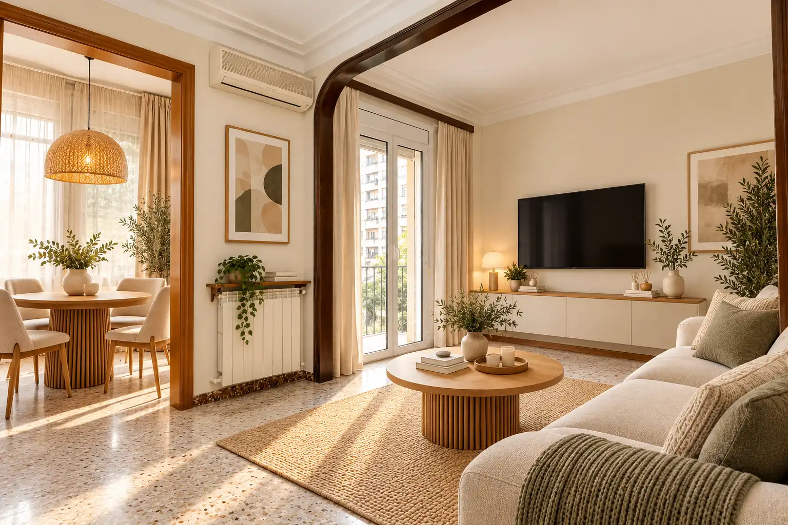 Piso con terraza en venta en Eixample