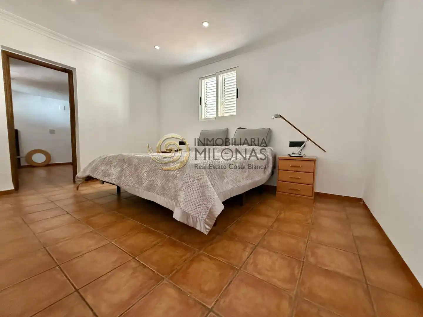 Dormitori de Casa o xalet en venda en La Nucia amb Aire condicionat, Jardí privat i Terrassa