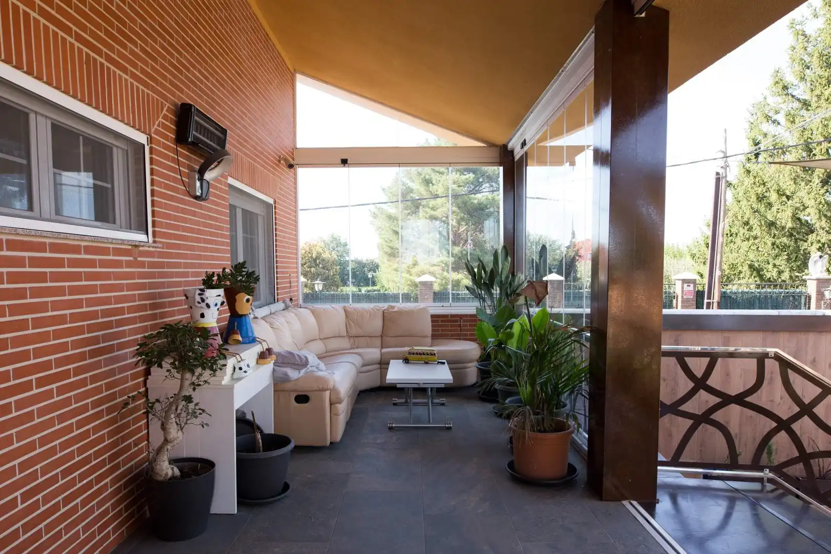 Terraza de Casa o chalet en venta en Villaturiel