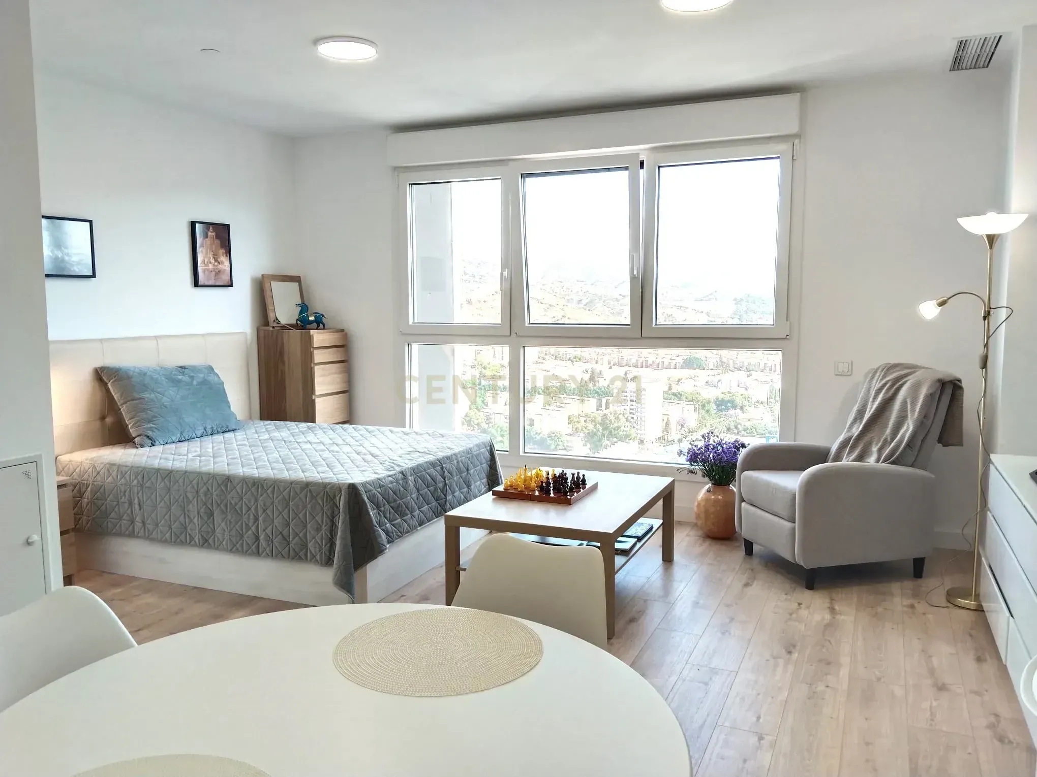 Bedroom of Flat to rent in Málaga Capital  with Air Conditioner