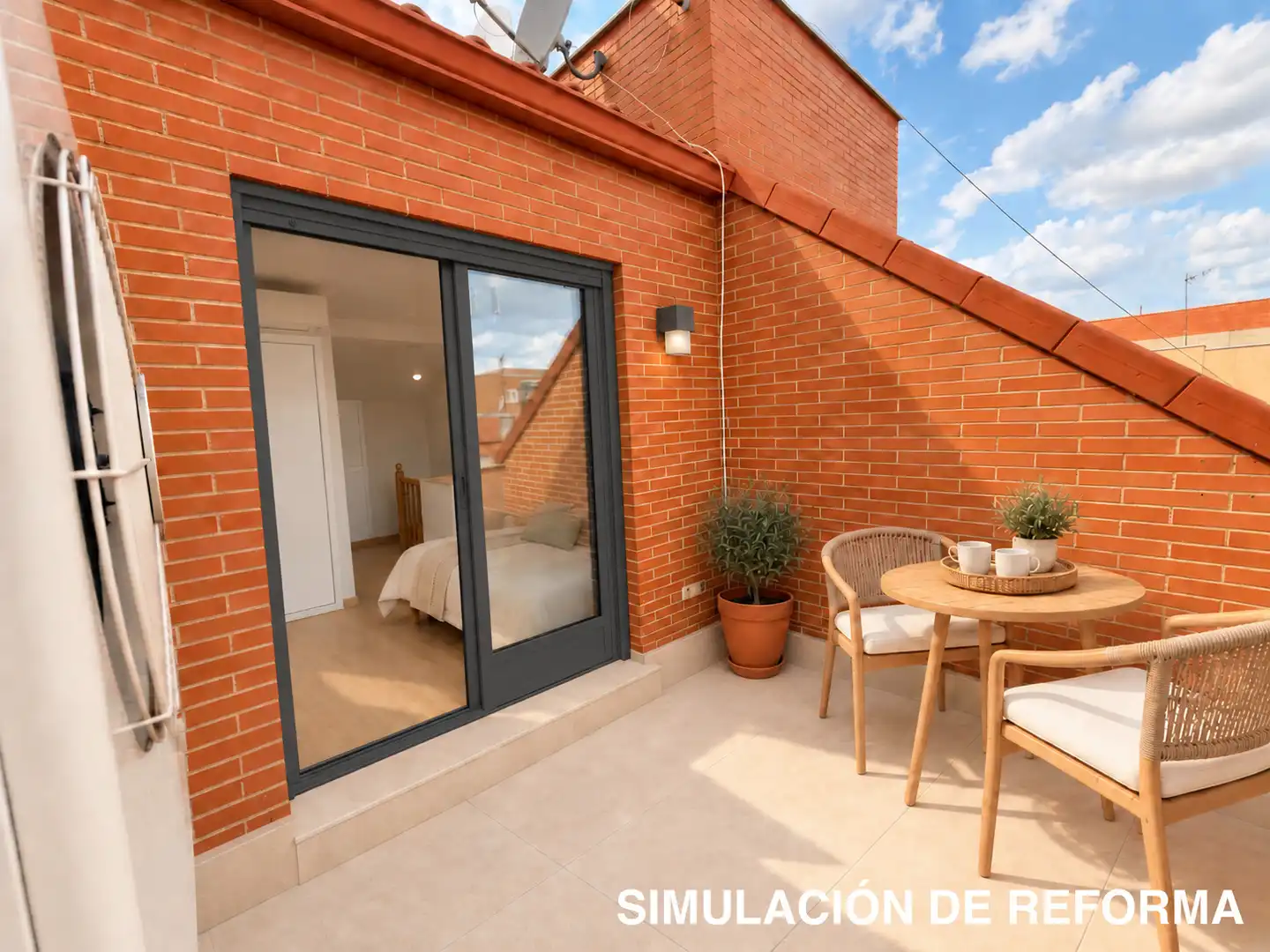 Terraza de Piso en venta en Villaverde