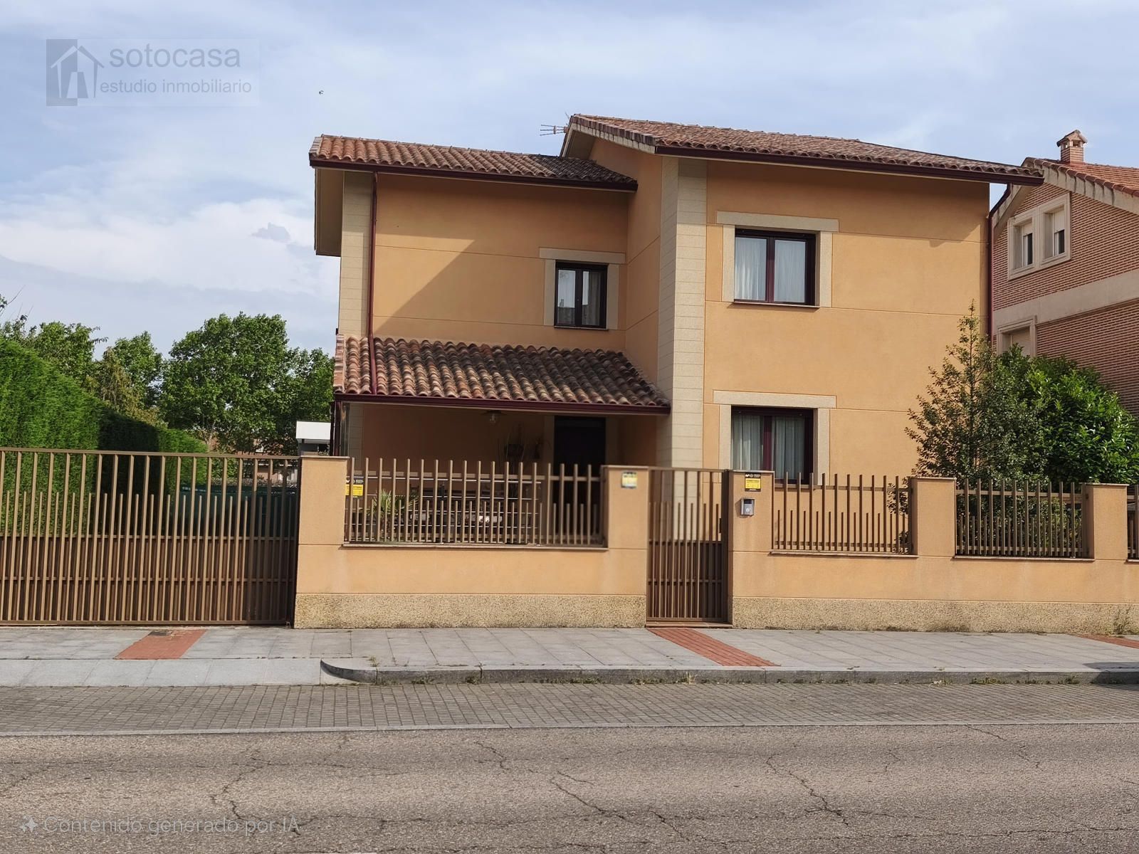 Vista exterior de Casa o xalet en venda en Arroyo de la Encomienda amb Calefacció
