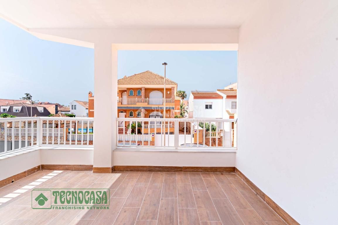 Terrace of Flat for sale in Roquetas de Mar