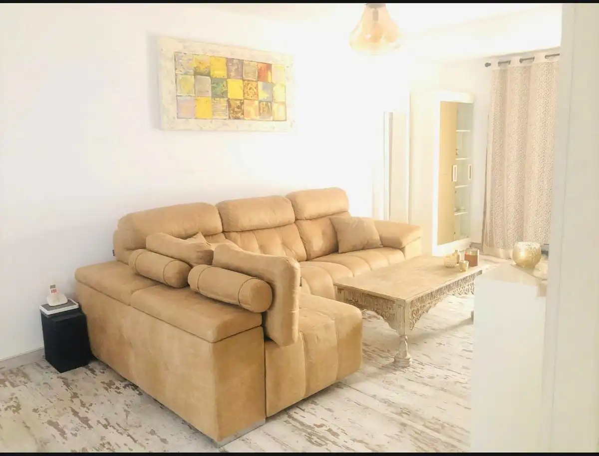Sala de estar de Apartamento en venta en Mijas con Aire acondicionado, Terraza y Trastero