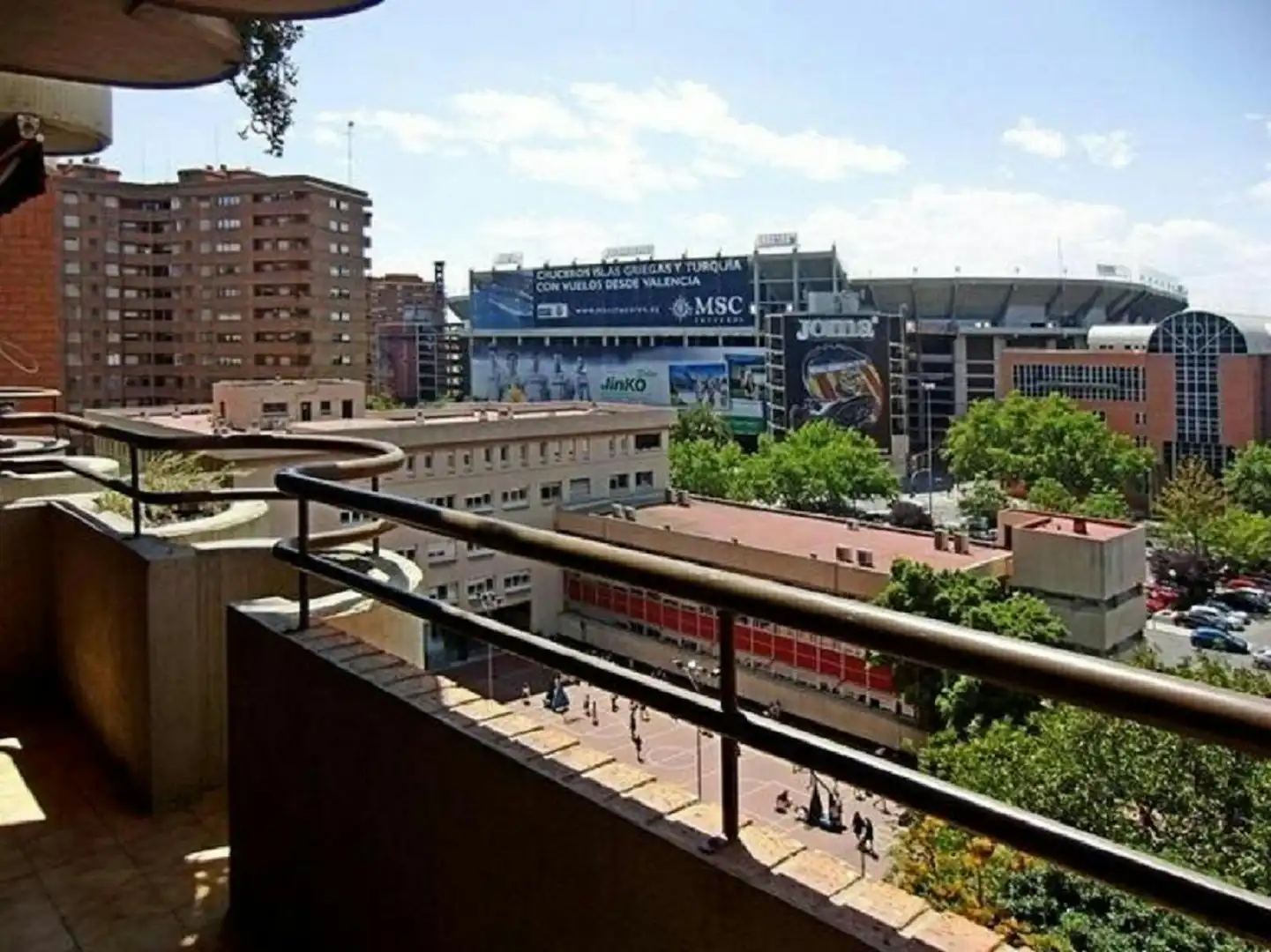 Vista exterior de Pis de lloguer en Valencia amb Aire condicionat, Moblat i Rentadora