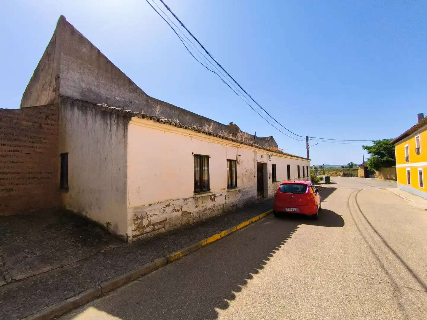 Vista exterior de Casa o xalet en venda en Meneses de Campos amb Jardí privat i Traster