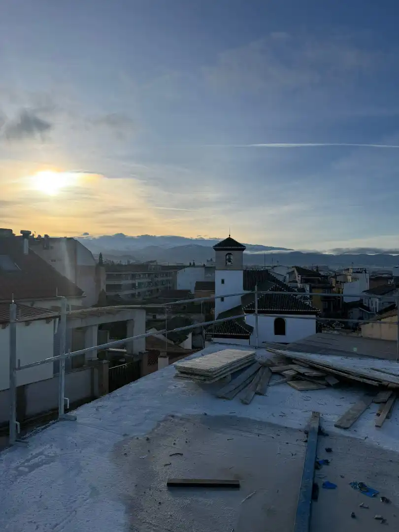 Vista exterior de Ático en venta en Maracena con Aire acondicionado, Calefacción y Terraza
