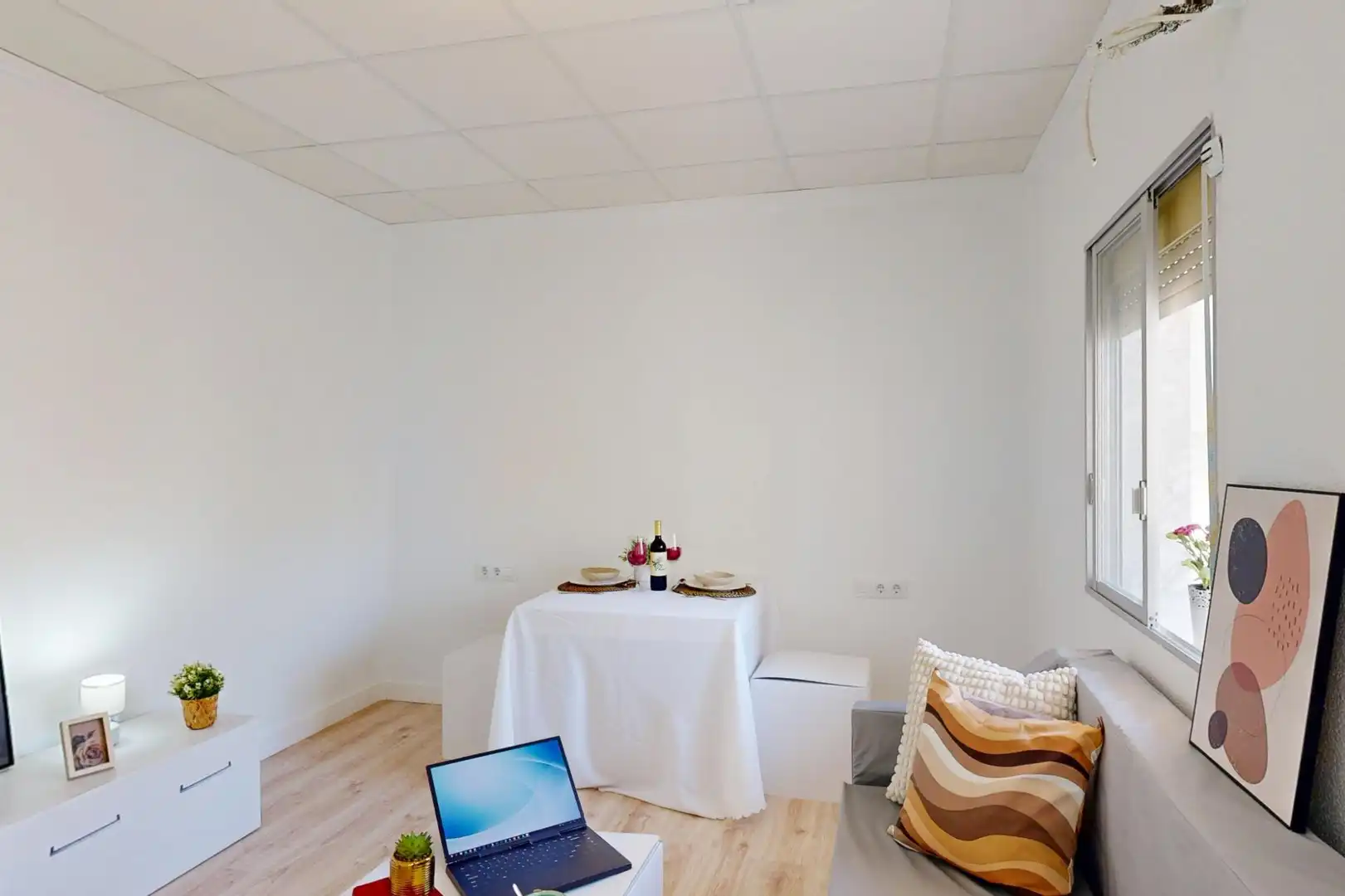 Esszimmer von Wohnung zum Verkauf in Cartagena mit Klimaanlage, Heizung und Balkon