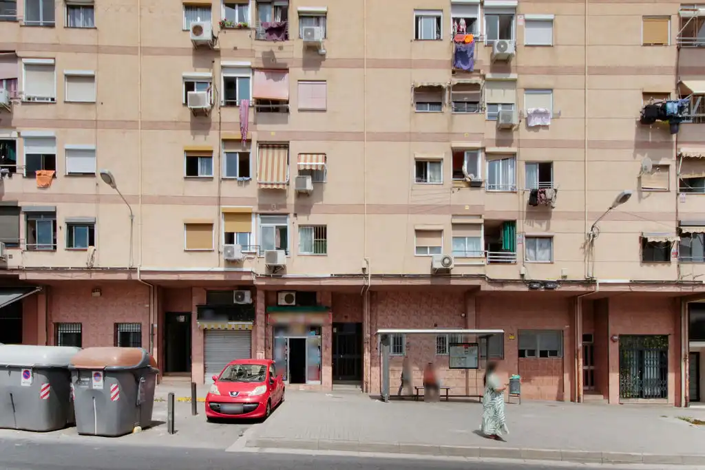 Vista exterior de Piso en venta en Badalona