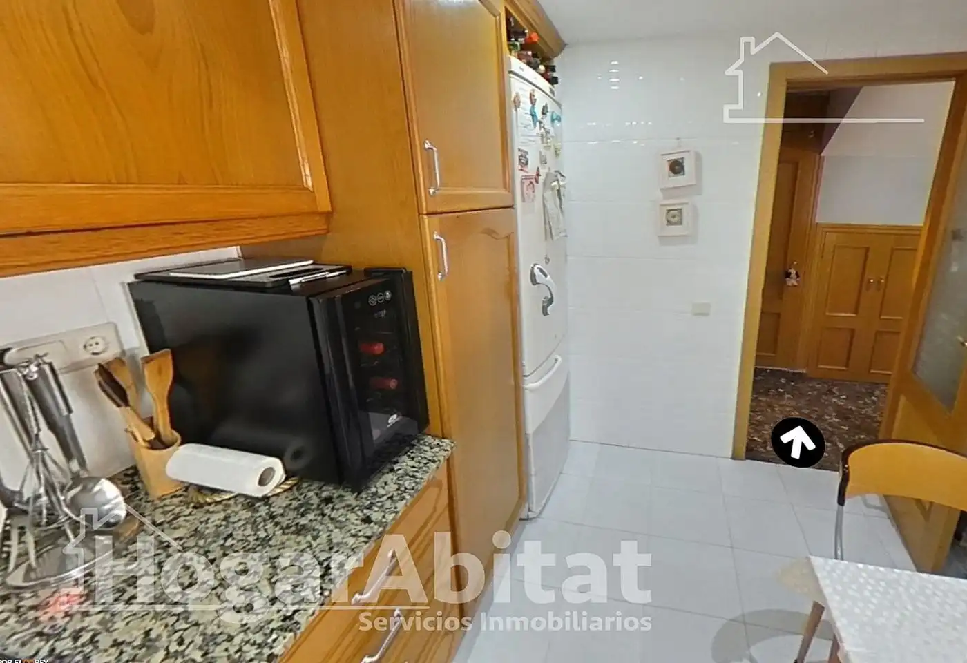 Kitchen of Attic for sale in Mislata  with Air Conditioner, Heating and Terrace