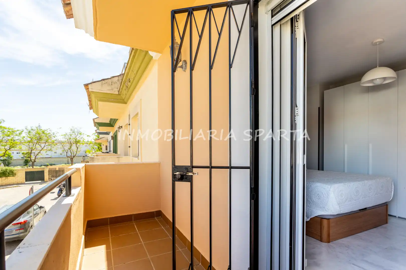 Terraza de Casa adosada en venta en Villanueva del Ariscal con Aire acondicionado, Calefacción y Jardín privado