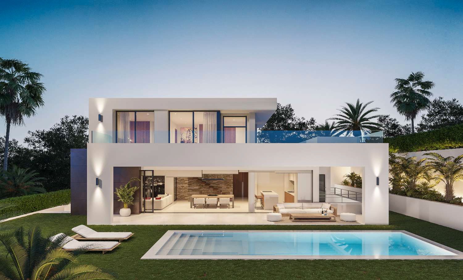 Vista exterior de Casa o xalet en venda en Nerja amb Aire condicionat, Calefacció i Terrassa