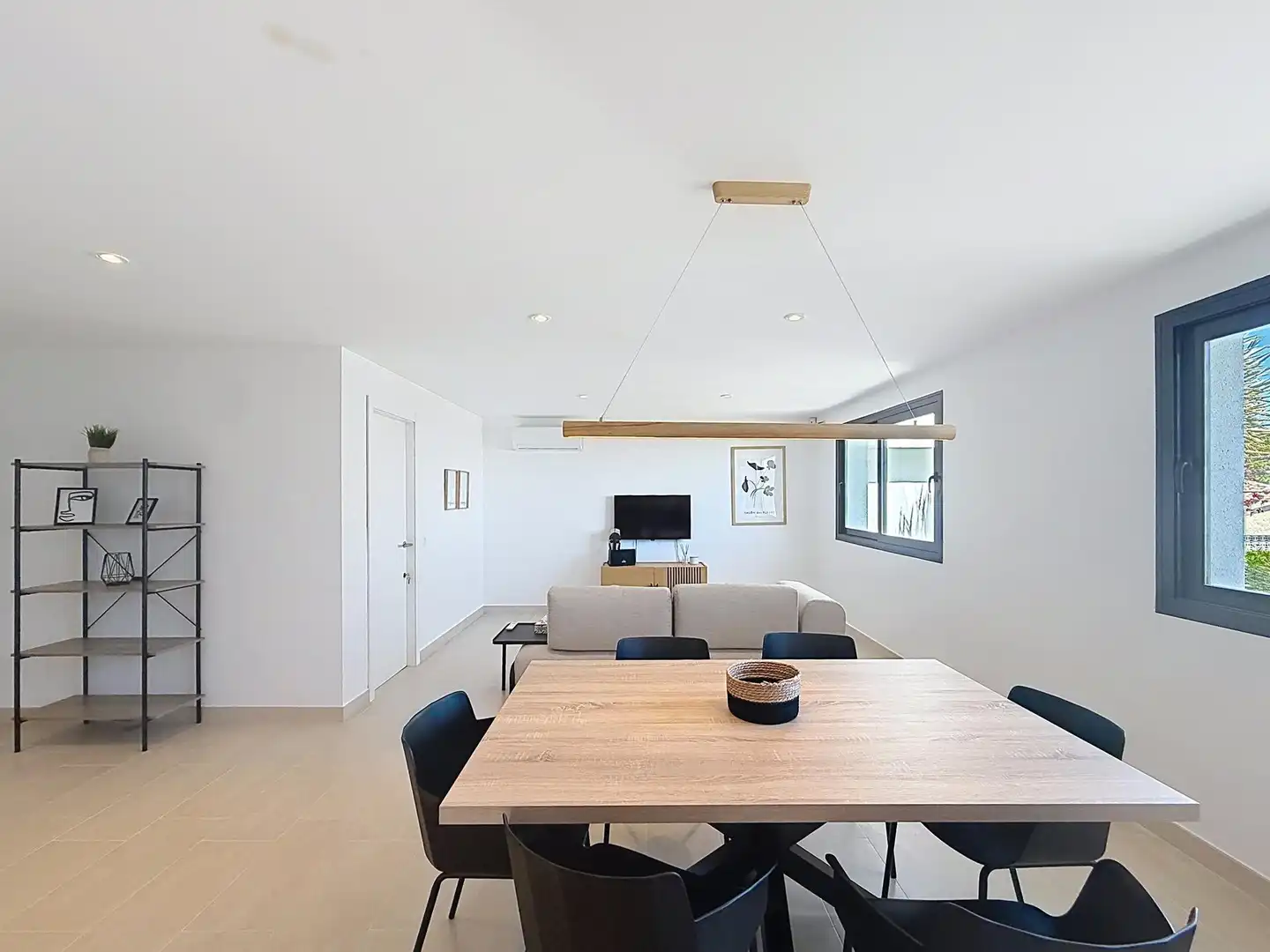 Sala de estar de Casa o chalet en venta en Benitachell / El Poble Nou de Benitatxell con Aire acondicionado, Calefacción y Jardín privado