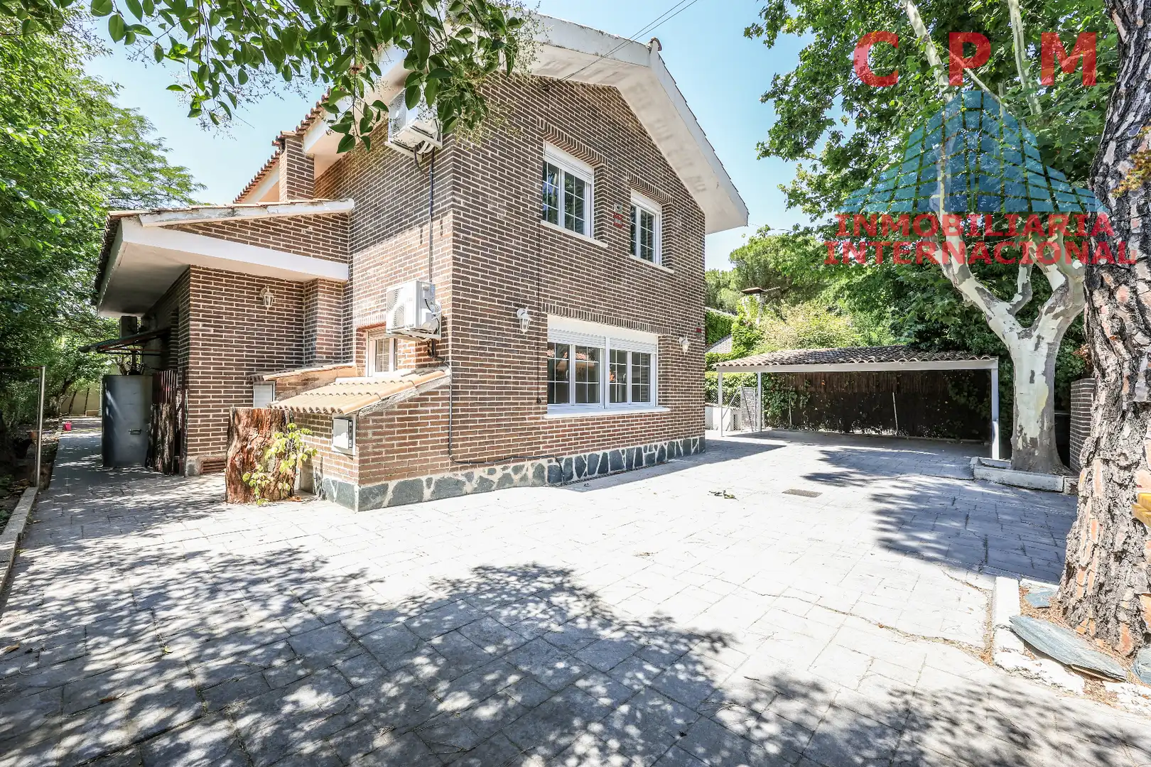 Außenansicht von Haus oder Chalet zur Miete in Pozuelo de Alarcón mit Klimaanlage, Heizung und Privatgarten