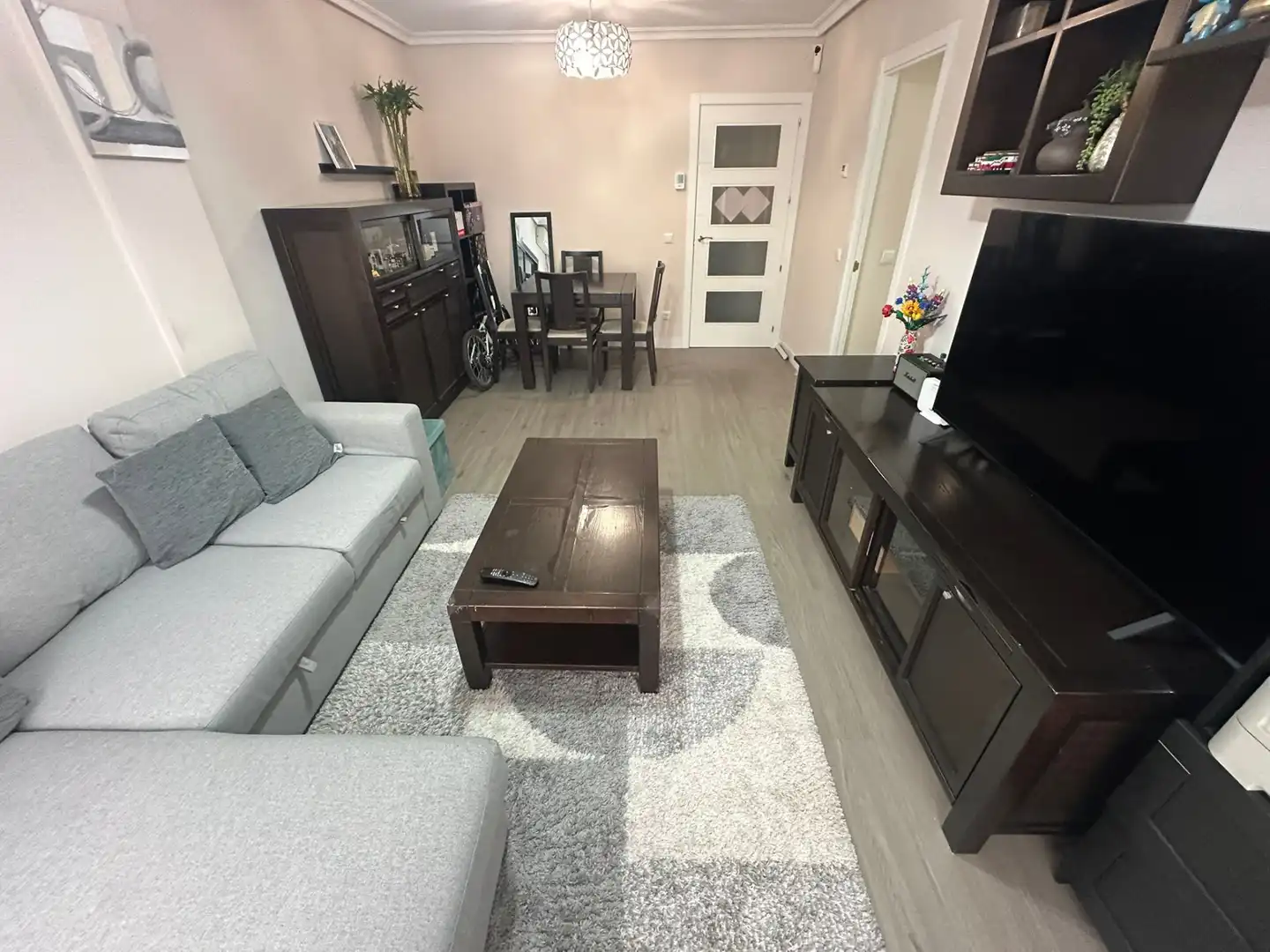 Living room of Flat for sale in Parla  with Air Conditioner and Heating
