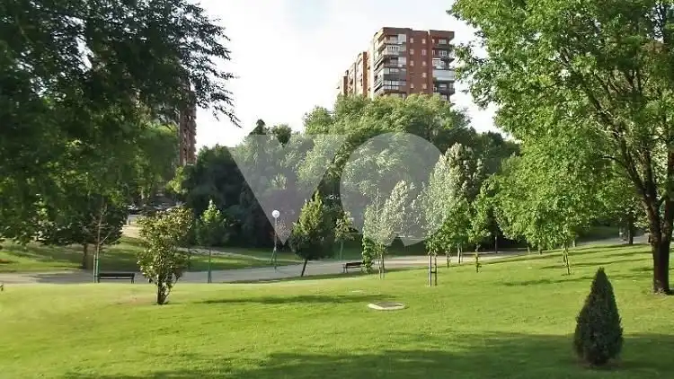 Exterior view of Flat for sale in Madrid  with Heating, Storage room and Sauna