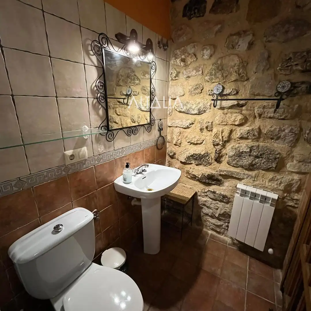Baño de Casa o chalet en venta en Villar de Olalla con Terraza y Amueblado