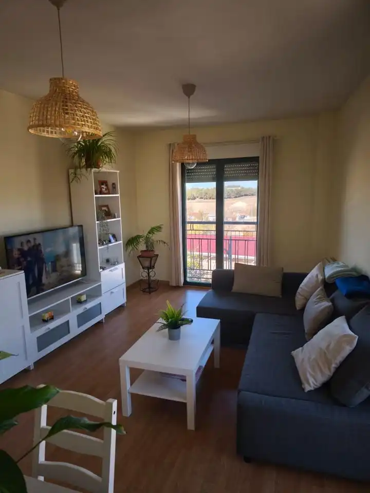 Living room of Flat for sale in Tarancón  with Heating, Storage room and Furnished