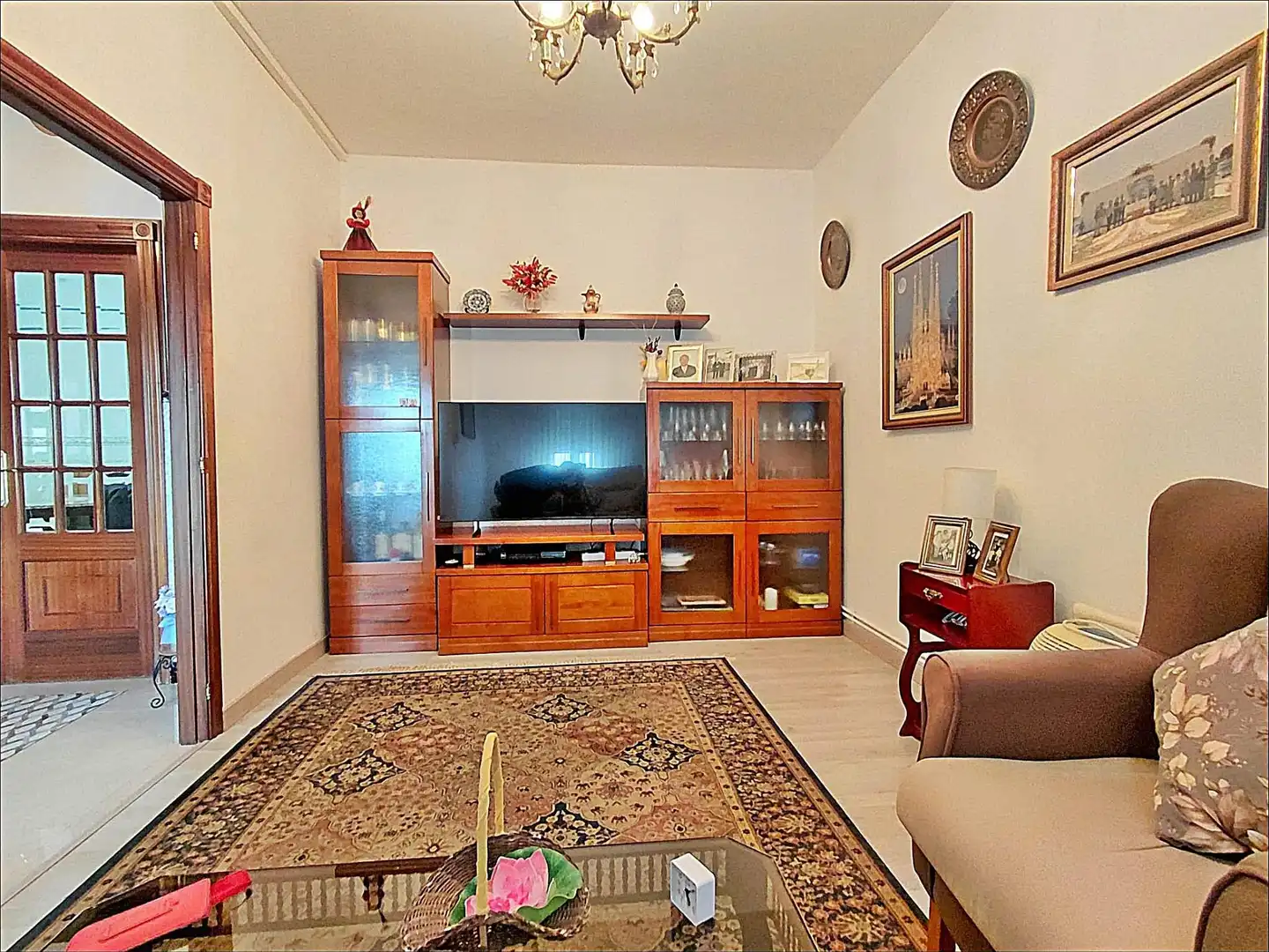 Sala de estar de Casa o chalet en venta en A Illa de Arousa  con Calefacción, Terraza y Trastero