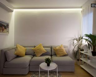 Sala d'estar de Apartament per a compartir en  Barcelona Capital amb Aire condicionat, Calefacció i Terrassa