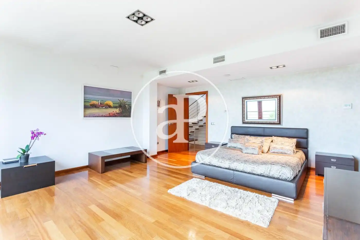 Sala d'estar de Casa o xalet en venda en Sagunto / Sagunt amb Aire condicionat, Calefacció i Jardí privat