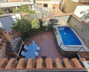 Piscina de Casa adosada de lloguer en Nerja amb Aire condicionat, Jardí privat i Terrassa