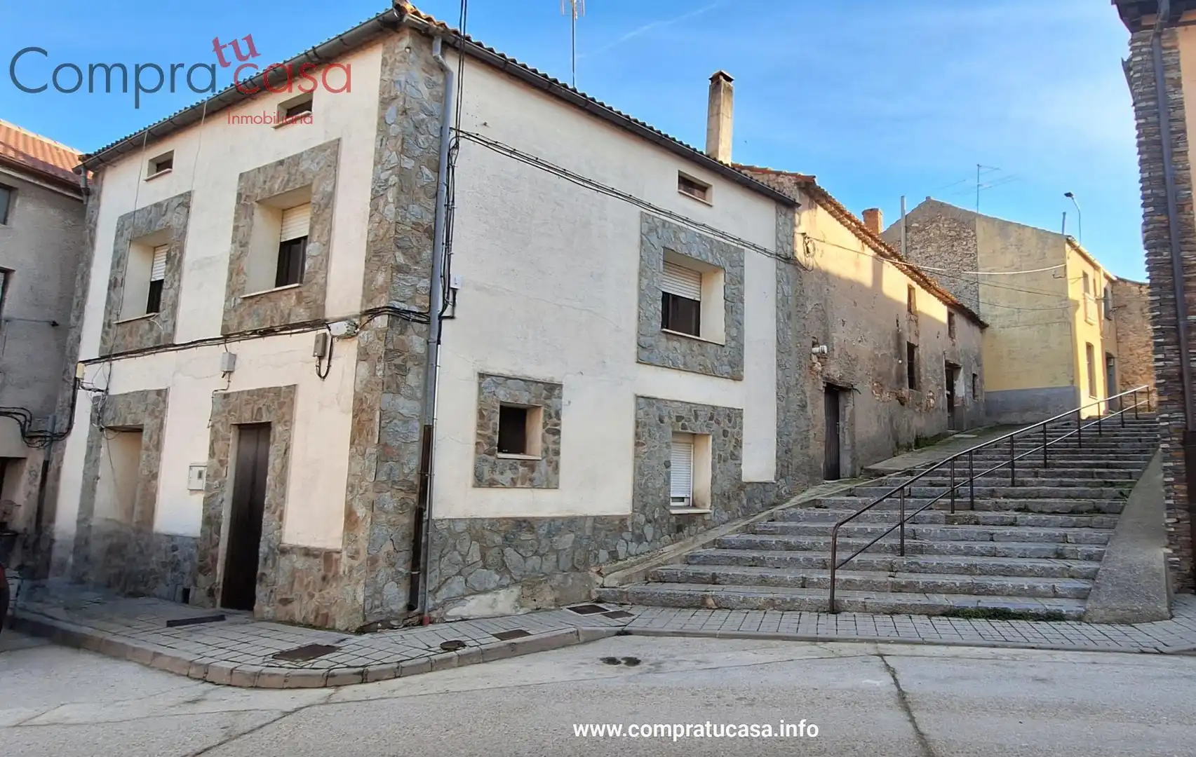 Vista exterior de Finca rústica en venta en Carbonero el Mayor con Calefacción, Terraza y Trastero