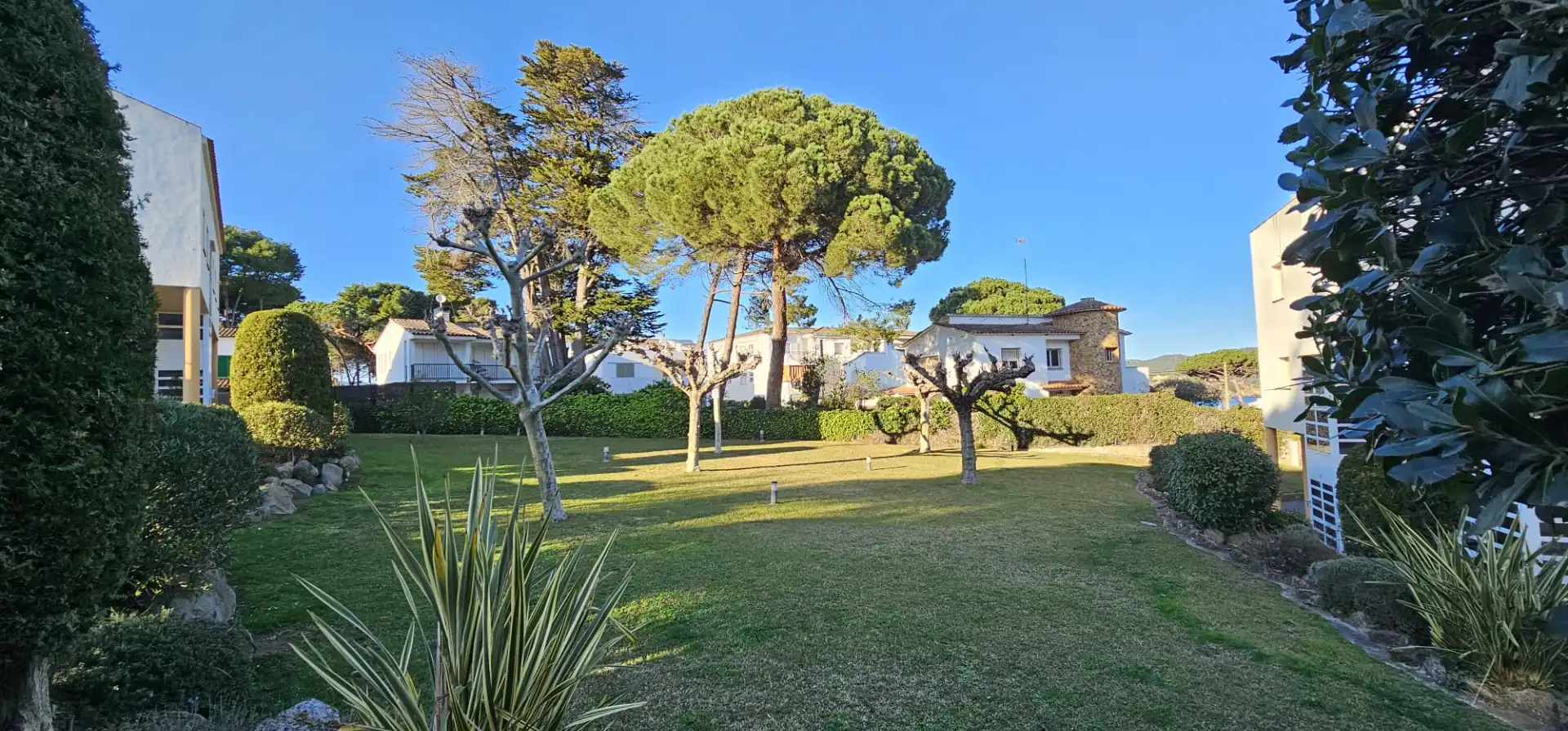 Garten von Maisonette zur Miete in Palamós mit Klimaanlage, Terrasse und Möbliert