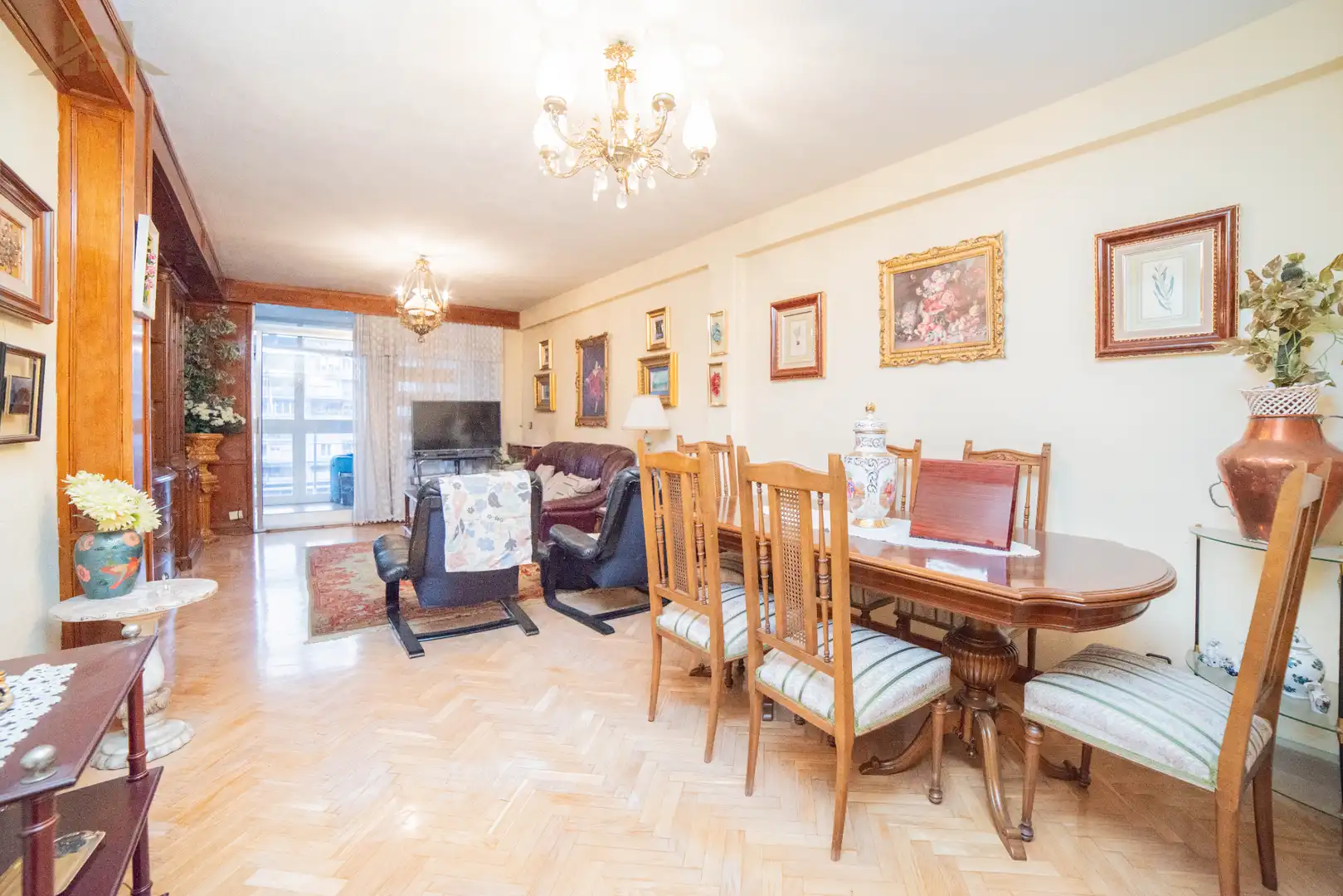 Sala d'estar de Pis en venda en Alcorcón amb Aire condicionat, Calefacció i Terrassa