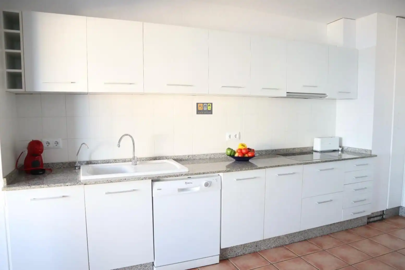 Küche von Dachboden zur Miete in Altea mit Terrasse und Möbliert