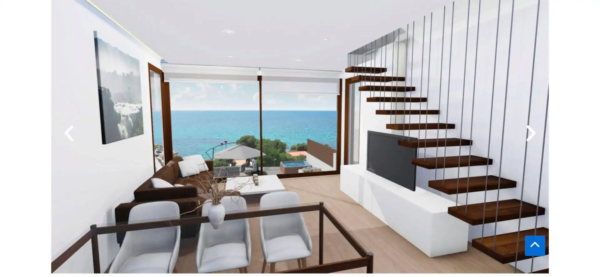 Sala de estar de Ático en venta en Cartagena con Terraza